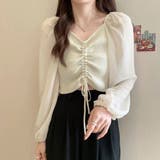 ニットトップス ドローストリング 韓国風 | Miniministore | 詳細画像6