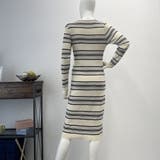 ワンピース ボーダー柄ニットワンピース | Miniministore | 詳細画像11