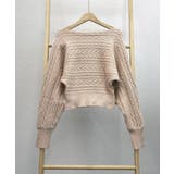 ドルマンニットトップスボートネックニット | Miniministore | 詳細画像14