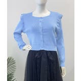 ニットカーディガン ショルダーフリル | Miniministore | 詳細画像10 