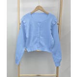 ニットカーディガン ショルダーフリル | Miniministore | 詳細画像13 