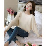 ドルマンスリーブリブニット ボートネック | Miniministore | 詳細画像5 