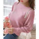 ドルマンスリーブリブニット ボートネック | Miniministore | 詳細画像8 