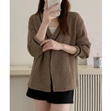 ニットカーディガン 韓国風 秋冬セーター | Miniministore | 詳細画像8 
