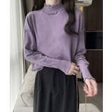 メロウフリル リブニット プチハイネック | Miniministore | 詳細画像10