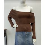 肩あきニットトップスタートルネックニット | Miniministore | 詳細画像10