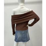 肩あきニットトップスタートルネックニット | Miniministore | 詳細画像12
