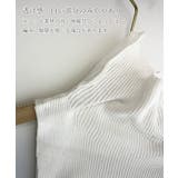 肩あきニットトップスタートルネックニット | Miniministore | 詳細画像14