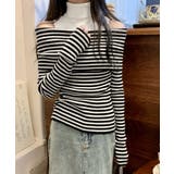 肩あきニットトップスタートルネックニット | Miniministore | 詳細画像8