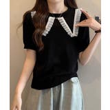 ニットトップス きれいめ 韓国風 大人 | Miniministore | 詳細画像1 