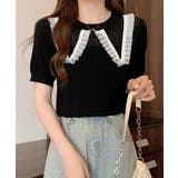 ニットトップス きれいめ 韓国風 大人 | Miniministore | 詳細画像2 