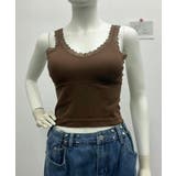 タンクトップ カップ付き 無地インナー | Miniministore | 詳細画像8