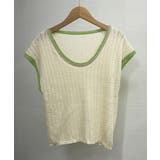 ニットTシャツ フレンチスリーブ 着回し | Miniministore | 詳細画像11 