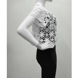 透かし編みニットカーディガン ショート丈 | Miniministore | 詳細画像10 