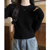 秋冬 ニットトップス レディースきれいめ | Miniministore | 詳細画像5 