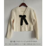 ニットカーディガン リボン付 秋冬羽織り | Miniministore | 詳細画像16