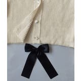 ニットカーディガン リボン付 秋冬羽織り | Miniministore | 詳細画像19