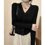 カーディガン vネック レディース韓国風 | Miniministore | 詳細画像5 