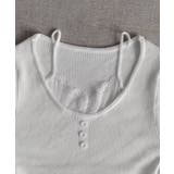 レイヤードニットトップス レース切替え | Miniministore | 詳細画像17 