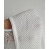 レイヤードニットトップス レース切替え | Miniministore | 詳細画像20 