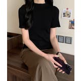 ニットトップス レディース 韓国風 無地 | Miniministore | 詳細画像5