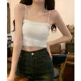 チュールキャミソールトップス 夏 韓国風 | Miniministore | 詳細画像3 