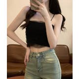 チュールキャミソールトップス 夏 韓国風 | Miniministore | 詳細画像5 