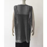 メッシュサマーニットワンピース スリット | Miniministore | 詳細画像11 