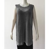 メッシュサマーニットワンピース スリット | Miniministore | 詳細画像9 