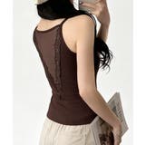 レース切替タンクトップカップ付きインナー | Miniministore | 詳細画像10