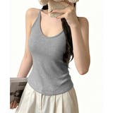 レース切替タンクトップカップ付きインナー | Miniministore | 詳細画像6