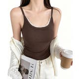 カップ付きキャミソール インナー重ね着 | Miniministore | 詳細画像11 