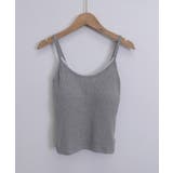 カップ付きキャミソール インナー重ね着 | Miniministore | 詳細画像12 