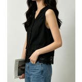 Vネックレースベスト レディース 重ね着 | Miniministore | 詳細画像6 