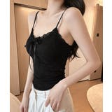 レースキャミソールパッド付きインナー夏服 | Miniministore | 詳細画像4