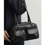 ブラック | ロングハンドル肩掛けバッグ レディース鞄 | Miniministore