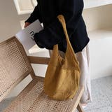キャメル | クロシェ編み ニットトートバッグ 韓国鞄 | Miniministore