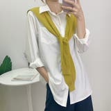 イエローグリーン | 肩掛け風ニットショール ニットマフラー | Miniministore