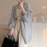 グレー | トッパーカーディガン ニット レディース | Miniministore