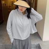 ライトグレー | 日焼け止めパーカー 薄手 ラッシュガード | Miniministore