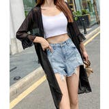 ブラック | シアーカーディガン ロングカーディガン夏 | Miniministore