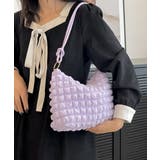 ラベンダー | ショルダーバッグ ポップコーンぽこぽこ鞄 | SUNSHINE CLOSET