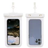 ホワイト | スマホ用防水ケース 水中撮影スマホポーチ | Miniministore