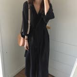 ブラック | シャツワンピース レディース 長袖 カーデ | Miniministore