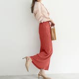スイカレッド | プリーツスカート マキシ丈レディース春夏 | Miniministore
