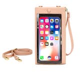 ライトピンク | スマホショルダー 財布付き スマホポーチ | Miniministore