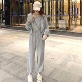 グレー | スウェット 3点セット レディース韓国 | Miniministore