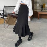 ブラック | マーメイドスカート スリット 韓国風 | Miniministore