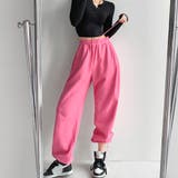 ホットピンク | 韓国 スウェットパンツ レディース 新作 | Miniministore