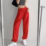 レッド | 韓国 スウェットパンツ レディース 新作 | Miniministore